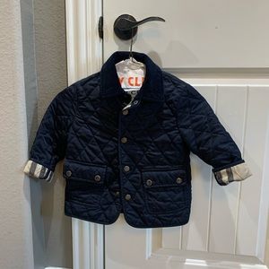 Burberry Navy Coat